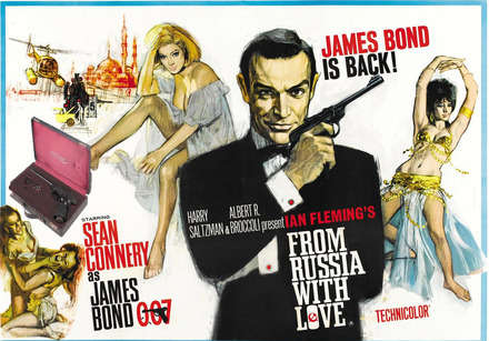From Russia With Love filminde James in sağ kolu bir çantaydı...