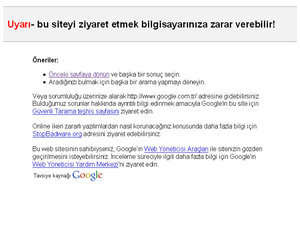 zararlı site google :)