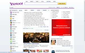 Yahoo Yeni Arayüz