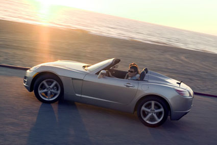 AMP Motor Works is offering to convert some 300 Saturn Sky convertibles to all-electric drive for $25,000 each, with a $10,000 deposit. The car has a range of up to 150 miles.