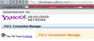 yahoo connection manager