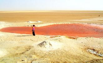 red salt lake - paddino