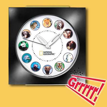 national geographic sounds clock