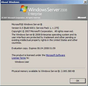 Windows Server 2008 RC0