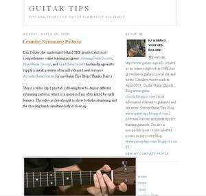 Guitar Tips