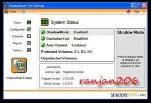 Shadow user Pro