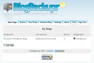 blogbackupr-blog yedekleme