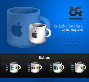 Apple Mug Icons & Extras