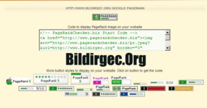 bildirgec.org pagerank değeri