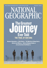 National Geographic'in ilgili sayısı