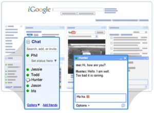 iGoogle Chat-1