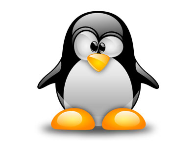 Linux sistemlerin simgesi olan Tux.