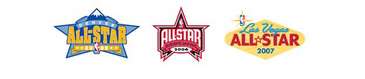 son üç yılın nba all-star logoları