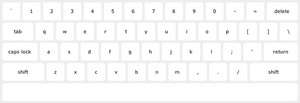 Creating a Keyboard with CSS and jQuery