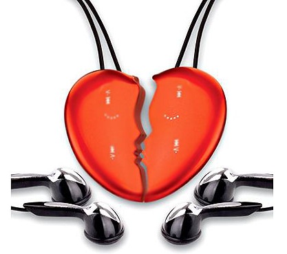 Heart-shaped Newman MP3 Player
