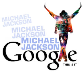 Michael Jackson ' lı Google
