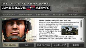 americas army opreation web sitesi ana sayfası