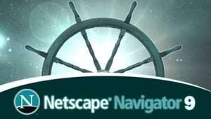 Netscape 9'un açılış ekranı