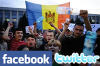 Twitter & Facebook & Moldova