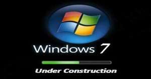 windows7'nin başlangıç ekranı