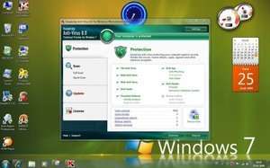 windows7'nin ekranı