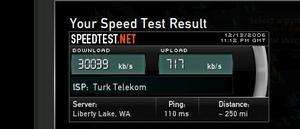 VDSL2 30Mbit Türk telekom