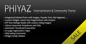 Phiyaz Entertaintment & Community Theme