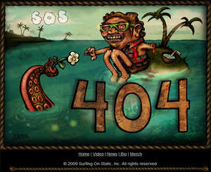 404 Error Page Designs 