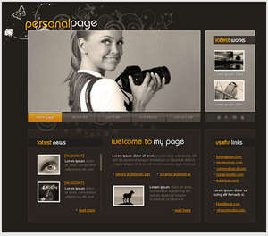 Photoshop'la kişisel web sitesi tasarımı