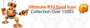 1500+ RSS Feed Icon Collection
