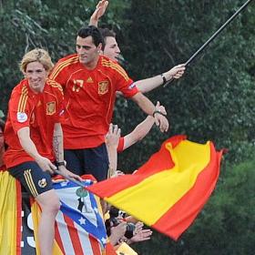 Fernando Torres ve İspanyolların seviç gösterileri