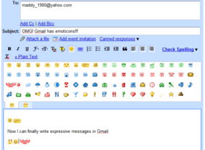 gmail yeni ikonlar ifadeler