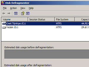 Scandisk ve disk birleştiricisi kullanın !