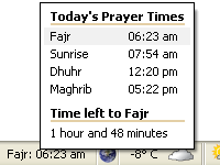 pray times