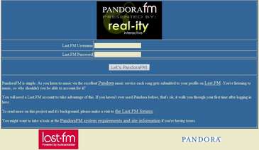 Pandora FM Ana Sayfası