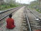 wasting time on railway