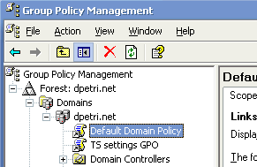 group policy management