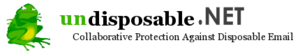 undisposable logo