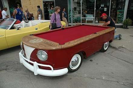 Volkswagen pool table