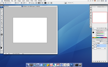 Mac OS X'te Photoshop CS 3 Beta