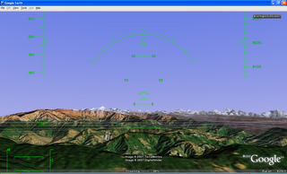 google earth flight simulator