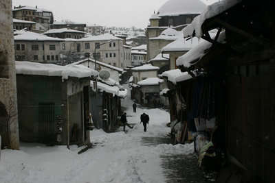 safranbolu dan bir kış manzarası