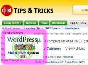 Cnet Wordpress MU 