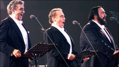 Three Tenors (Placido Domingo,Jose Carreras,Luciano Pavarotti)