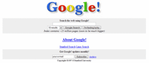  Google - 1997