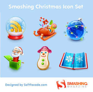 Smashing Christmas Icon Set