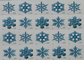 fractal in snowflakes