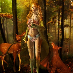 Fantasy Forest with Artemis 