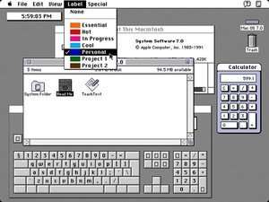 mac os system 7 (1991)