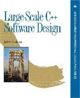 large scale c++ software design